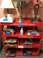 Coca Cola shelving only (plastic - rough)