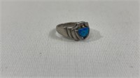 Vintage .925 Silver & Opal Ring