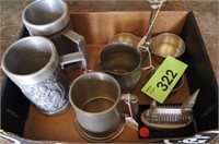 Various Pewter Pieces Lot