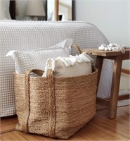 GooBloo Extra Large Handmade Woven Storage Basket