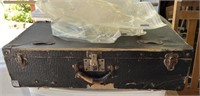 Antique/vintage suitcase 25” x 12.5” x 6.5” &