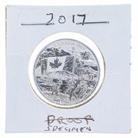 Specimen .9999 Fine Silver 2017 $3