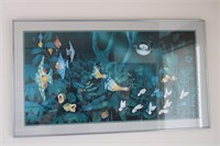 Stewart Moskowitz 1975 Aquarium Print 40"X23"