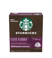 8 Capsules Starbucks VertuoLine Caffe Verona