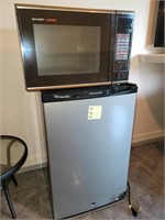 Mini Fridge & Microwave Oven