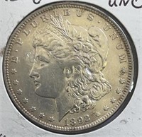 1892O Morgan Dollar  MS UNC BU