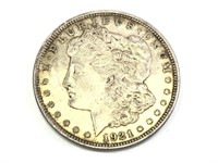 1921 Morgan Silver Dollar, US Coin