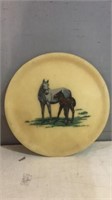 vintage plastic horse tray