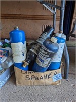 Propane canisters