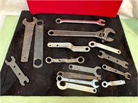 BOX OF MISC. WRENCHES