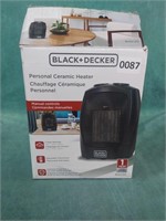 BLACK+DECKER Personal Ceramic Indoor Heater