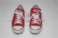 VINTAGE UNISEX RED CONVERSE ALL-STAR SNEAKERS