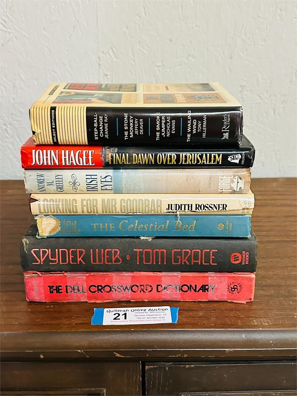 Stack of - Decorator Books & Novels