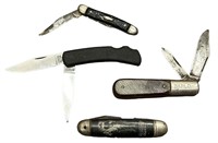 Four Pocket Knives