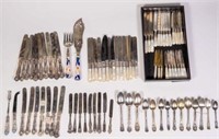 Lot of Assorted Vintage and Antique Flatware.