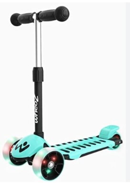 Wheoz 3 Wheel Scooter For Kids Height Adjustable