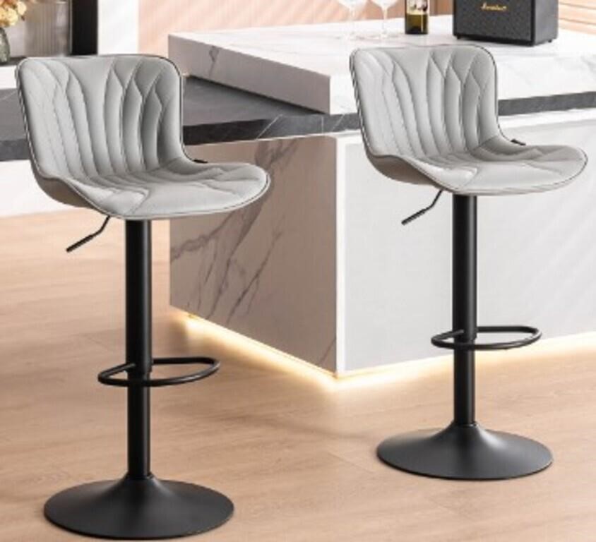 Younuoke Bar Stools Set Of 2 Adjustable Counter