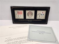 1971 US Postal Service Silver Proof/Stamp Set