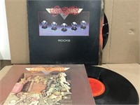 2 Vintage Aerosmith 12" Vinyl Albums
