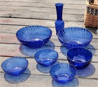 Blue Dishes