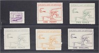 Lundy Stamps Mint hinged Atlantic Coast Air Servic