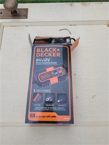 Black and Decker 6v and 12v Battery Chargery