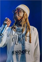 Autograph COA Signed Lil Wayne Photo