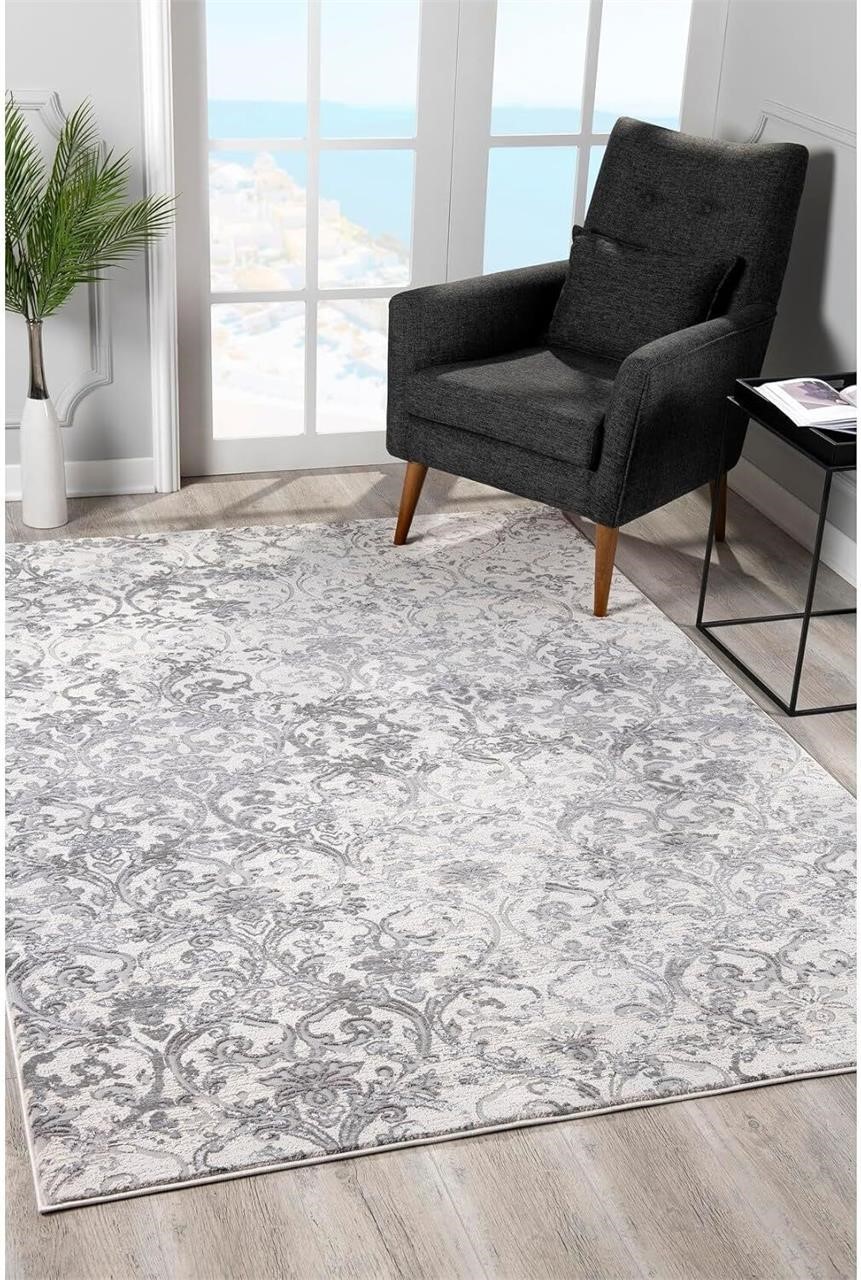 Oasis Modern Floral Indoor Area Rug - 9' x 12'