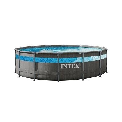 Intex 14' x 42' Prism Frame Pool - Graywood