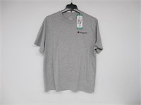 Champion Men's XL Crewneck T-shirt, Grey Extra