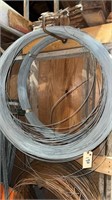 Lot of galvanized tie wire