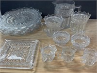 Antique crystal lot