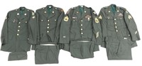 US ARMY DRESS UNIFORMS LOT