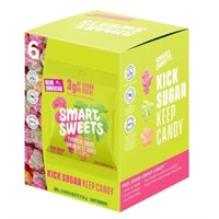 6-Pk SmartSweets Tropical Sours Gummy Candies,
