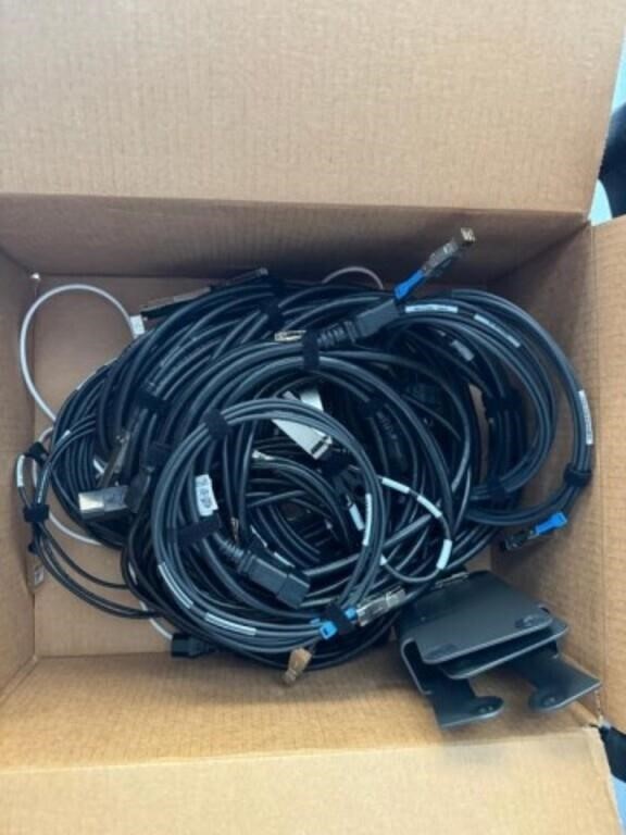 Box of Miscellaneous High End Cords