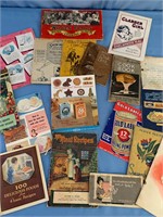 Vintage Cookbooks & Advertising Brochures