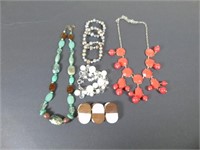 Large Assortment of Necklaces & Bracelets