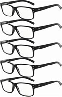 Eyekepper 5 Pack Reading Glasses for Men Spring Hi
