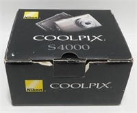 Nikon Coolpix S4000 with Box - Unverified &