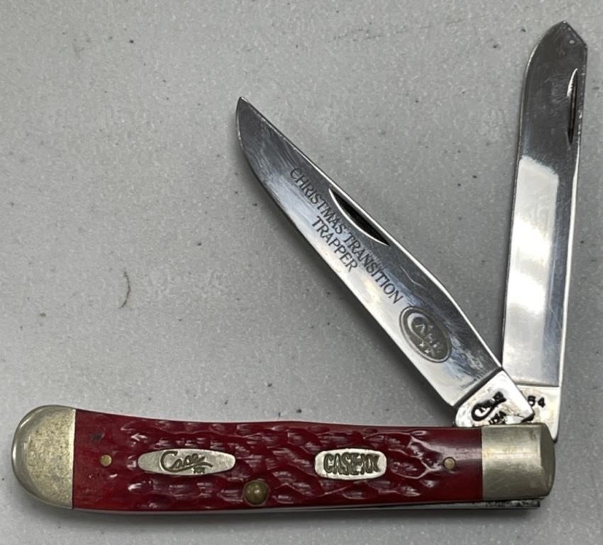 Case Christmas Trapper Pocket Knife