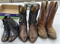 3 Pair of Boots