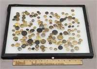 Military Buttons Lot Collection