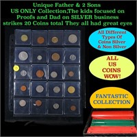 20 Great Coins of the World, hand selected, many t