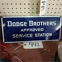 Dodge Bros. Metal Sign