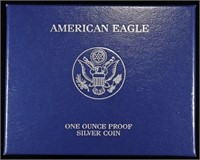 2007-W PROOF AMERICAN SILVER EAGLE OGP