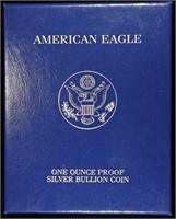 2004-W PROOF AMERICAN SILVER EAGLE OGP