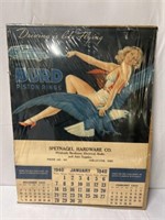 1940 Advertising Calendar "Spetnagel Hardware