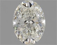 Gia Certified Oval Cut .90ct Si2 Diamond