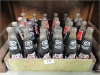 24 Cokes in Dr Pepper wood crate