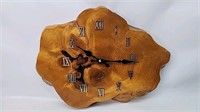 Wooden clock